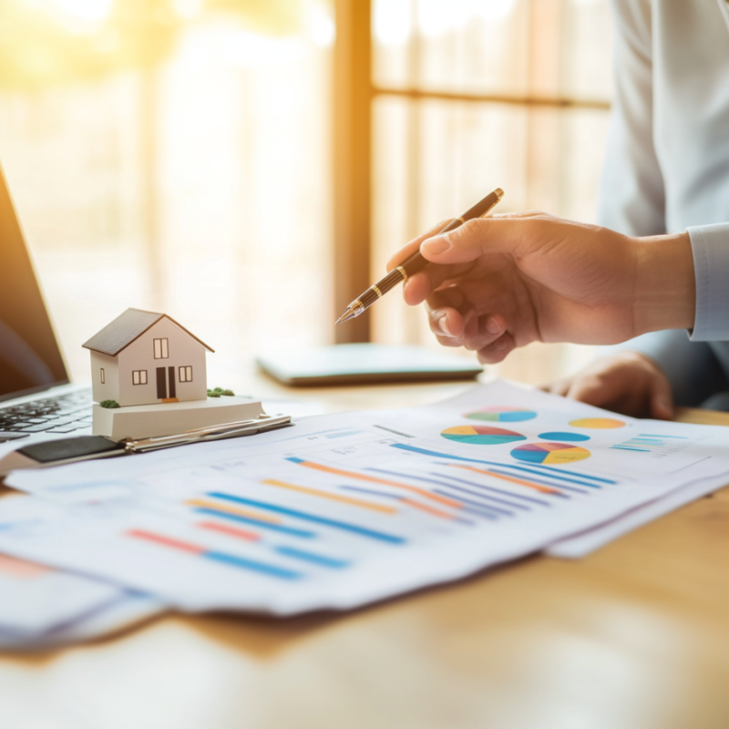 admin975_A_real_estate_agent_is_pointing_at_financial_graphs_on_50936f2d-bb69-4045-ad41-b95ff7a6b086